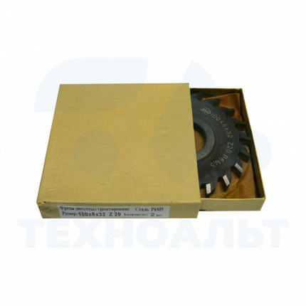Фреза 3-х сторонняя пр/з d125х 6 Р6М5